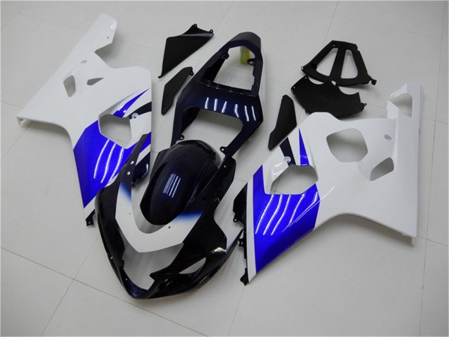 Preisgünstige Suzuki GSXR 600/750 Motorrad Verkleidung 2004-2005 - Weiss Blau Schwarz