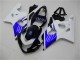 Preisgünstige Suzuki GSXR 600/750 Motorrad Verkleidung 2004-2005 - Weiss Blau Schwarz