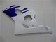 Preisgünstige Suzuki GSXR 600/750 Motorrad Verkleidung 2004-2005 - Weiss Blau Schwarz