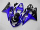 Preisgünstige Suzuki GSXR 600/750 Motorrad Verkleidung 2004-2005 - Blau Glanzendes Schwarz