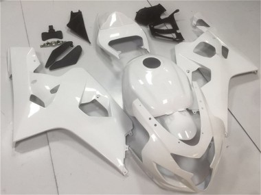 Preisgünstige Suzuki GSXR 600/750 Motorrad Verkleidung 2004-2005 - Glanzendes Weiss