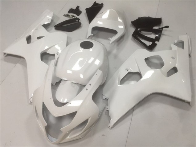 Preisgünstige Suzuki GSXR 600/750 Motorrad Verkleidung 2004-2005 - Glanzendes Weiss