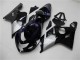 Preisgünstige Suzuki GSXR 600/750 Motorrad Verkleidung 2004-2005 - Glanzendes Schwarz Silber Blau