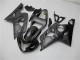 Preisgünstige Suzuki GSXR 600/750 Motorrad Verkleidung 2004-2005 - Grau Schwarz Flamme