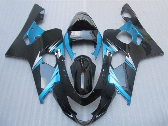 Preisgünstige Suzuki GSXR 600/750 Motorrad Verkleidung 2004-2005 - Blau Weiss Schwarz