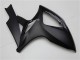 Preisgünstige Suzuki GSXR 600/750 Motorrad Verkleidung 2006-2007 - Matt Schwarz Glanzendes Schwarz