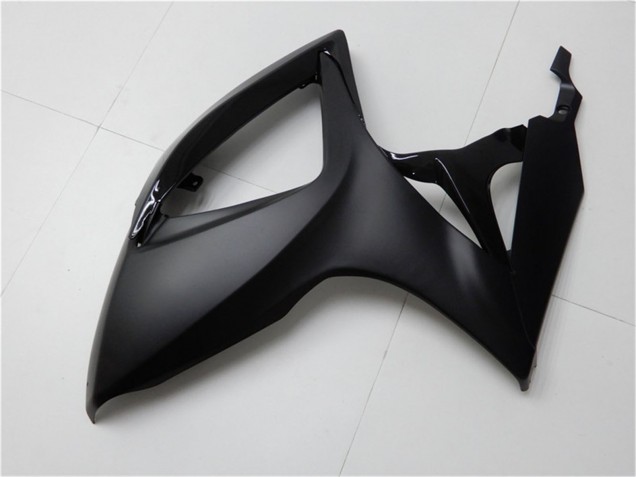 Preisgünstige Suzuki GSXR 600/750 Motorrad Verkleidung 2006-2007 - Matt Schwarz Glanzendes Schwarz