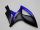 Preisgünstige Suzuki GSXR 600/750 Motorrad Verkleidung 2006-2007 - Blau Matt Schwarz