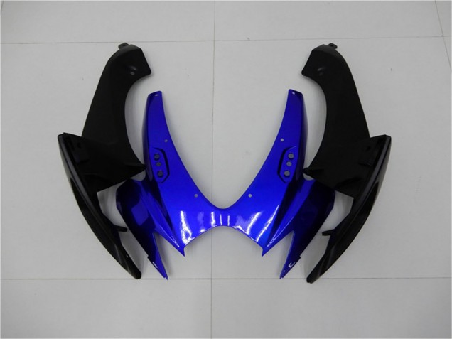 Preisgünstige Suzuki GSXR 600/750 Motorrad Verkleidung 2006-2007 - Blau Glanzendes Schwarz