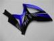Preisgünstige Suzuki GSXR 600/750 Motorrad Verkleidung 2006-2007 - Blau Glanzendes Schwarz
