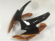 Preisgünstige Suzuki GSXR 600/750 Motorrad Verkleidung 2006-2007 - Orange Glanzendes Schwarz