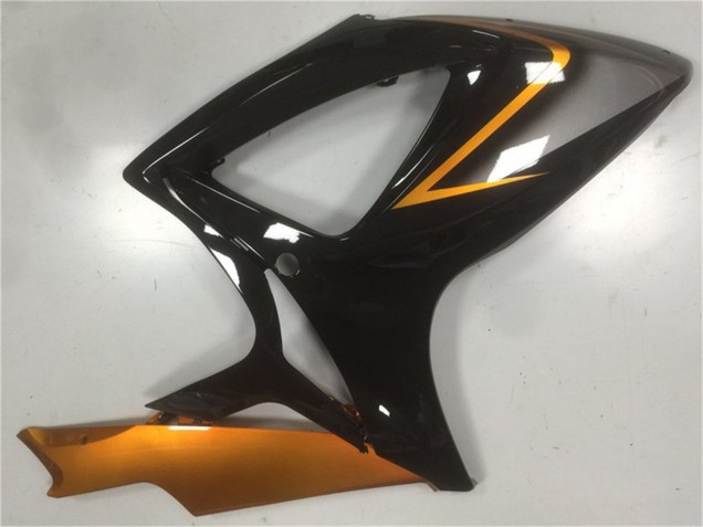 Preisgünstige Suzuki GSXR 600/750 Motorrad Verkleidung 2006-2007 - Orange Glanzendes Schwarz