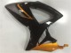 Preisgünstige Suzuki GSXR 600/750 Motorrad Verkleidung 2006-2007 - Orange Glanzendes Schwarz