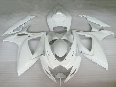 Preisgünstige Suzuki GSXR 600/750 Motorrad Verkleidung 2006-2007 - Perl Weiss