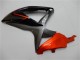 Preisgünstige Suzuki GSXR 600/750 Motorrad Verkleidung 2008-2010 - Orange Grau Glanzendes Schwarz