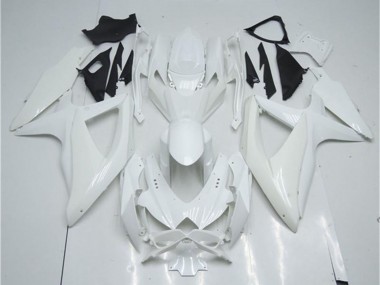 Preisgünstige Suzuki GSXR 600/750 Motorrad Verkleidung 2008-2010 - Weiss
