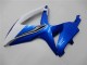 Preisgünstige Suzuki GSXR 600/750 Motorrad Verkleidung 2008-2010 - Weiss Blau