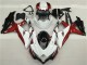 Preisgünstige Suzuki GSXR 600/750 Motorrad Verkleidung 2008-2010 - Weiss Rot Glanzendes Schwarz
