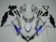 Preisgünstige Suzuki GSXR 600/750 Motorrad Verkleidung 2008-2010 - Silber Weiss Blau Schwarz