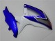 Preisgünstige Suzuki GSXR 600/750 Motorrad Verkleidung 2008-2010 - Weiss Blau Schwarz Rot Linie