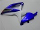 Preisgünstige Suzuki GSXR 600/750 Motorrad Verkleidung 2008-2010 - Weiss Blau Schwarz Rot Linie
