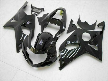 Preisgünstige Suzuki GSXR 1000 Motorrad Verkleidung 2000-2002 - Glanzendes Schwarz