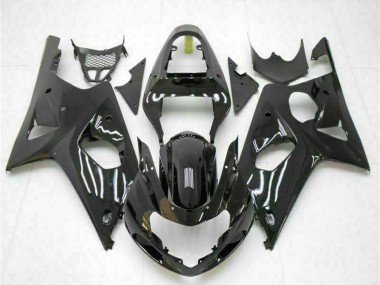 Preisgünstige Suzuki GSXR 1000 Motorrad Verkleidung 2000-2002 - Glanzendes Schwarz