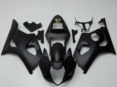 Preisgünstige Suzuki GSXR 1000 Motorrad Verkleidung 2003-2004 - Matt Schwarz