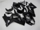 Preisgünstige Suzuki GSXR 1000 Motorrad Verkleidung 2007-2008 - Glanzendes Schwarz Matt Schwarz Kein Aufkleber