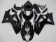 Preisgünstige Suzuki GSXR 1000 Motorrad Verkleidung 2007-2008 - Glanzendes Schwarz Matt Schwarz Kein Aufkleber