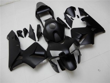 Preisgünstige Honda CBR600RR Motorrad Verkleidung 2003-2004 - Matt Schwarz