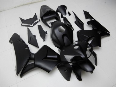 Preisgünstige Honda CBR600RR Motorrad Verkleidung 2005-2006 - Matt Schwarz