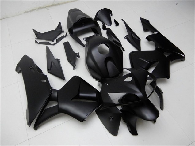 Preisgünstige Honda CBR600RR Motorrad Verkleidung 2005-2006 - Matt Schwarz