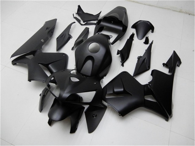 Preisgünstige Honda CBR600RR Motorrad Verkleidung 2005-2006 - Matt Schwarz