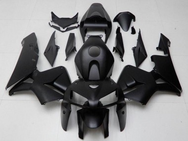 Preisgünstige Honda CBR600RR Motorrad Verkleidung 2005-2006 - Matt Schwarz
