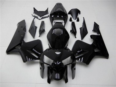 Preisgünstige Honda CBR600RR Motorrad Verkleidung 2005-2006 - Glanzendes Schwarz