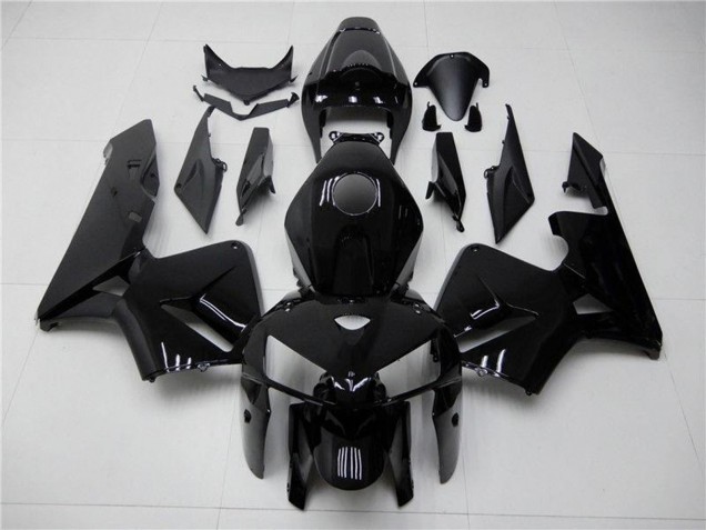 Preisgünstige Honda CBR600RR Motorrad Verkleidung 2005-2006 - Glanzendes Schwarz