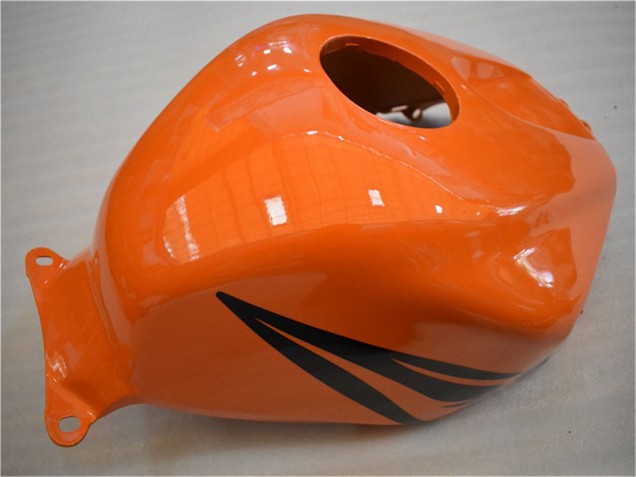 Preisgünstige Honda CBR600RR Motorrad Verkleidung 2005-2006 - Orange Schwarz Flamme