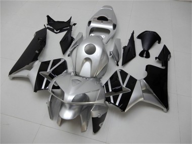 Preisgünstige Honda CBR600RR Motorrad Verkleidung 2005-2006 - Silber Schwarz