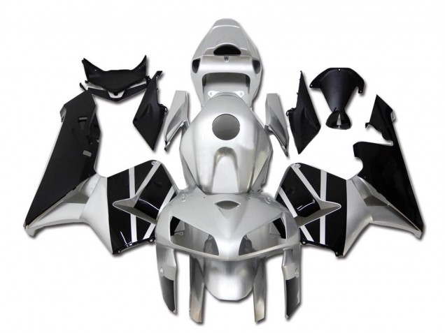 Preisgünstige Honda CBR600RR Motorrad Verkleidung 2005-2006 - Silber Schwarz