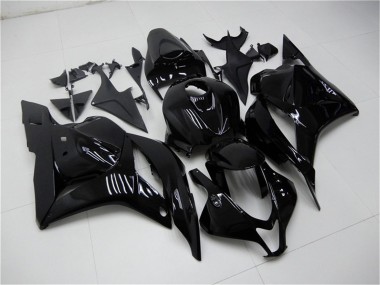 Preisgünstige Honda CBR600RR Motorrad Verkleidung Kit 2009-2012 - Glanzendes Schwarz