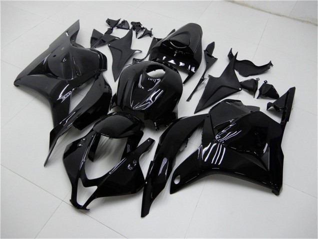 Preisgünstige Honda CBR600RR Motorrad Verkleidung Kit 2009-2012 - Glanzendes Schwarz