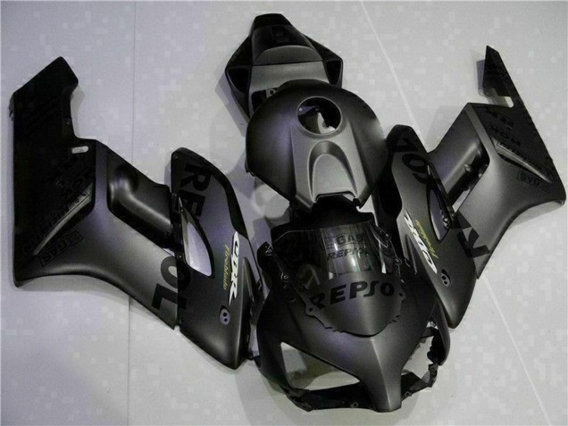 Preisgünstige Honda CBR1000RR Motorrad Verkleidung 2004-2005 - Matt Schwarz Repsol