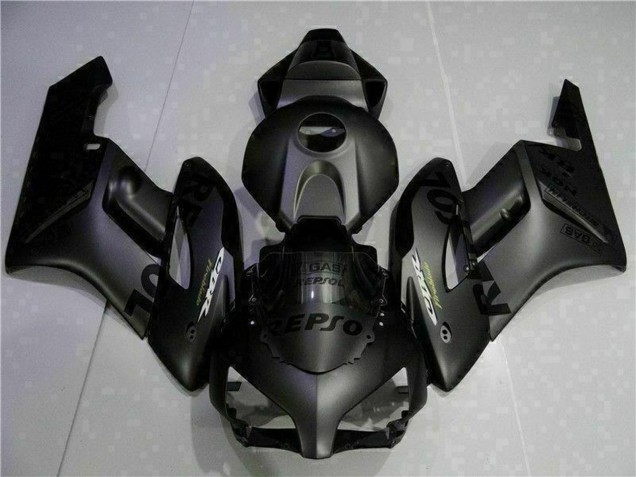 Preisgünstige Honda CBR1000RR Motorrad Verkleidung 2004-2005 - Matt Schwarz Repsol