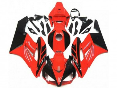 Preisgünstige Honda CBR1000RR Motorrad Verkleidung 2004-2005 - Rot Glanzendes Schwarz