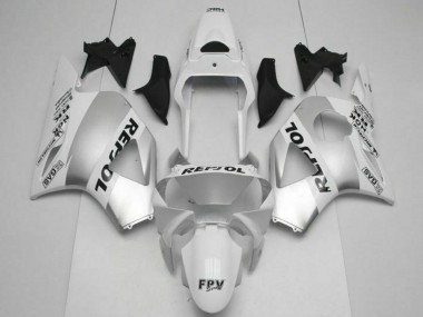 Preisgünstige Honda CBR900RR 954RR Motorrad Verkleidung 2002-2003 - Weiss Silber Schwarz Repsol