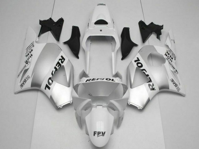 Preisgünstige Honda CBR900RR 954RR Motorrad Verkleidung 2002-2003 - Weiss Silber Schwarz Repsol