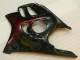 Preisgünstige Honda CBR600 F3 Motorrad Verkleidung 1995-1996 - Glanzendes Schwarz Rot Flamme