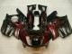 Preisgünstige Honda CBR600 F3 Motorrad Verkleidung 1995-1996 - Glanzendes Schwarz Rot Flamme
