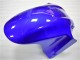 Preisgünstige Honda CBR600 F4i Motorrad Verkleidung Kit 2004-2007 - Blau Glanzendes Schwarz